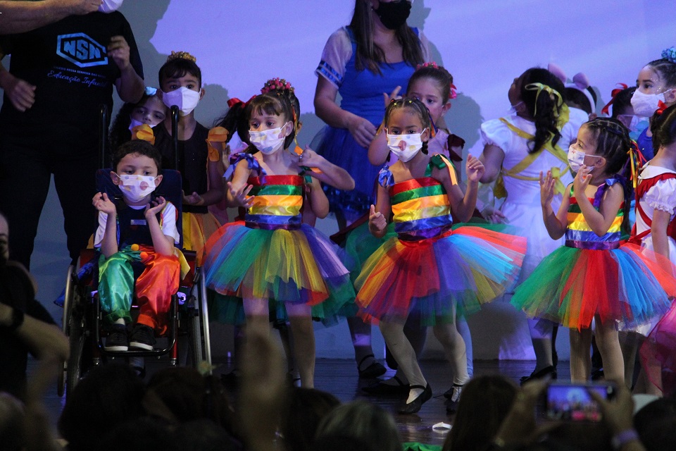 Espetáculo marca encerramento do ano letivo da Educação Infantil