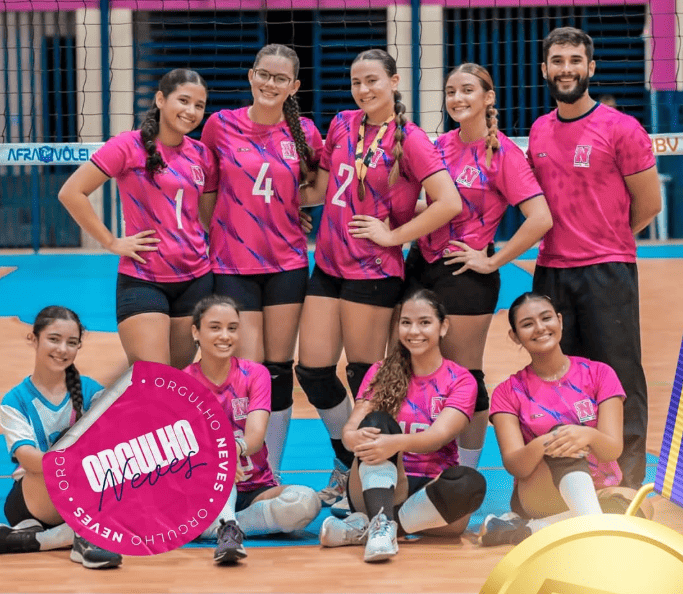 Equipe de voleibol do Colégio das Neves conquista título da Copa Cidade do Sol